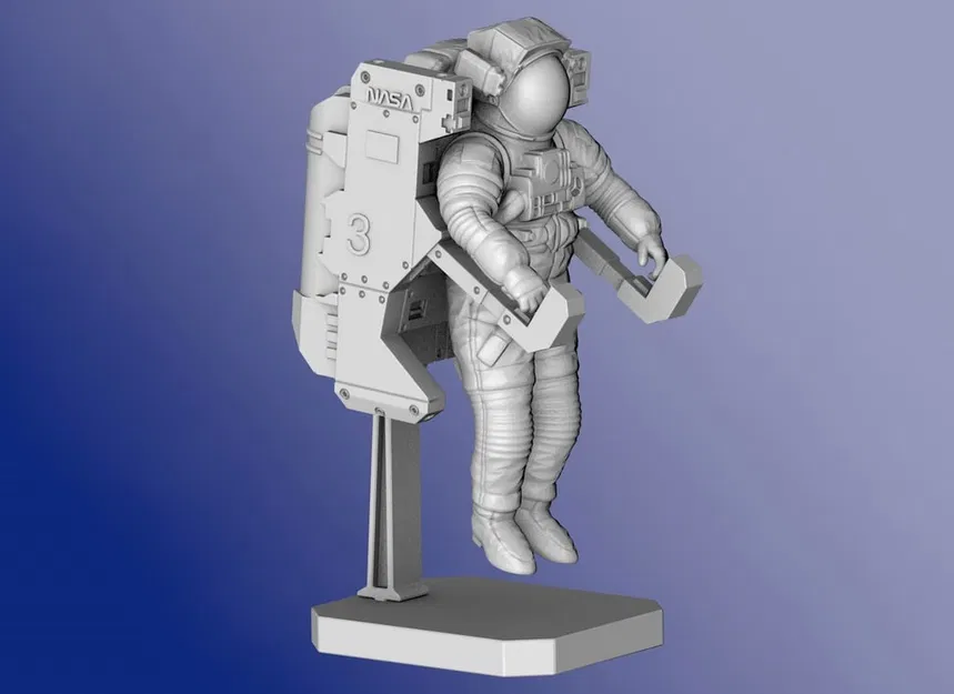 Phi Hành Gia NASA Với Đơn Vị Vận Hành Có Người Lái (MMU) - Image 5