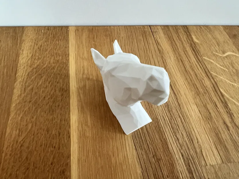 Móc Treo Đồ Hình Đầu Ngựa Low Poly - Image 5