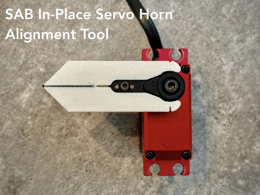 Công Cụ Căn Chỉnh Cánh Servo SAB - Image 1