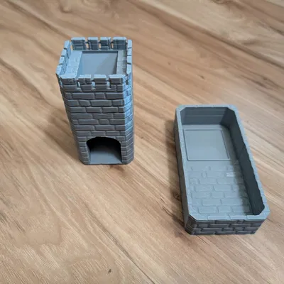 Tháp Xúc Xắc Đá Đơn Giản V1 và V2