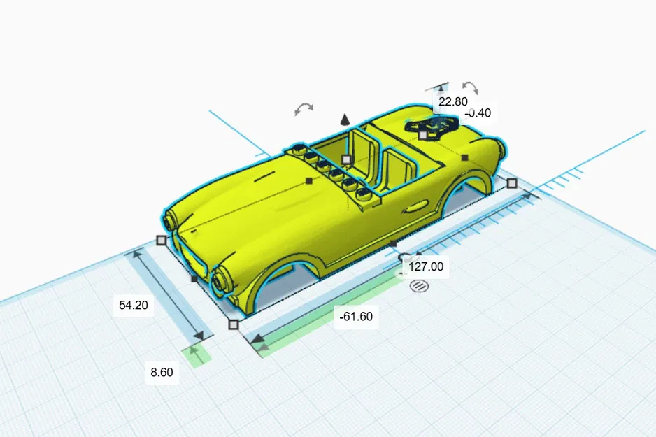 Mô hình LEGO 1953 Siata 208S Spider - Image 2