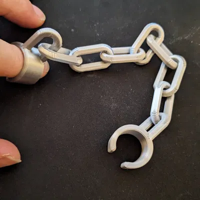 Xiềng ngón tay - In liền không cần lắp ráp