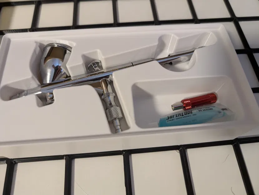 Khay Đựng Airbrush Iwata HP-CH Chuẩn Gridfinity - Image 1