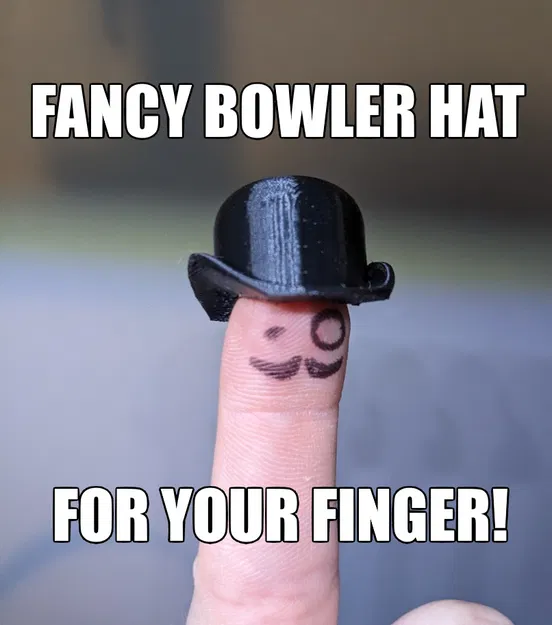 Nón Bowler Cho Ngón Tay - Image 1