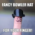 Nón Bowler Cho Ngón Tay - Thumbnail 1
