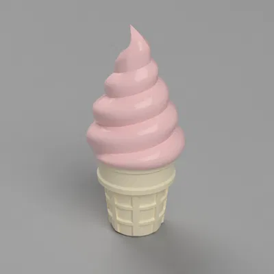 Hộp Đựng Hình Nón Kem Độc Đáo