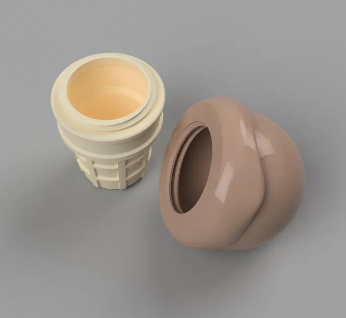 Hộp Đựng Hình Nón Kem Độc Đáo - Image 3