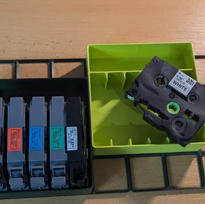 Hộp Gridfinity cho băng Brother TZe