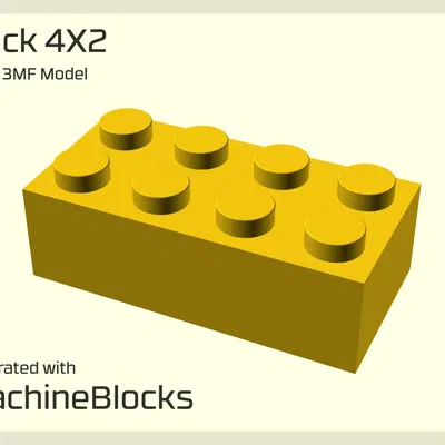 Gạch Cổ điển - Máy tạo STL - Tương thích LEGO