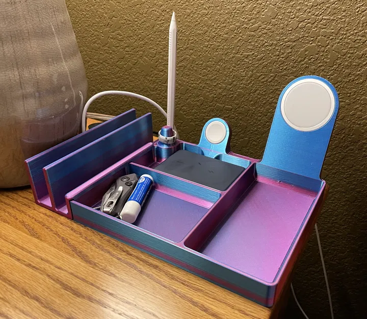 Khay EDC Đa Năng: Đế Sạc MagSafe iPhone và Apple Watch - Image 4