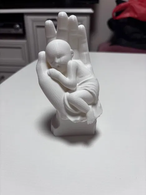 Mô hình 3D Em Bé Sơ Sinh Trong Lòng Bàn Tay - Image 1