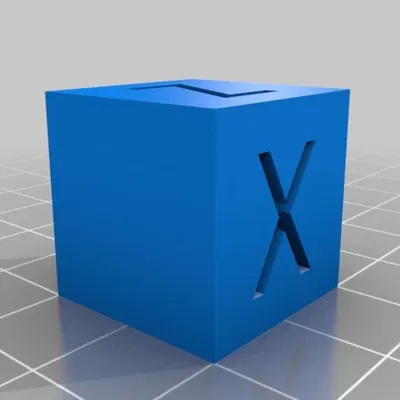 Khối trụ XYZ để kiểm tra