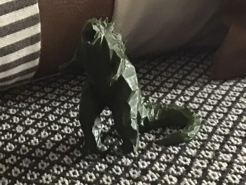 Godzilla Phong Cách Low Poly - Image 1