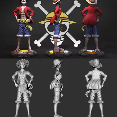 Mô hình Luffy One Piece