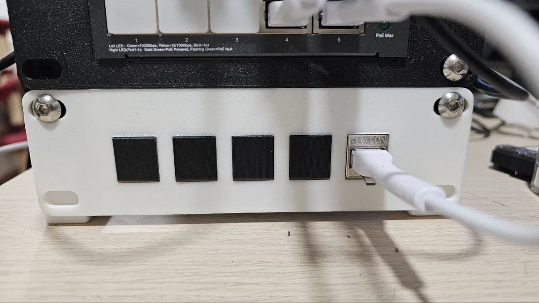 Khay Patchpanel Keystone 6 inch 5 Cổng - Image 2