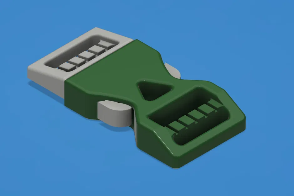 Khóa Cài Dây Đeo Đơn Giản - Image 4