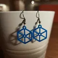 Bông tai lục giác (Hexagonal earrings) - Thumbnail 3