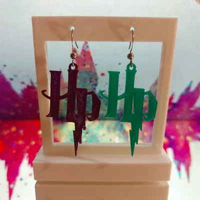 Bông tai Harry Potter: Chữ cái HP