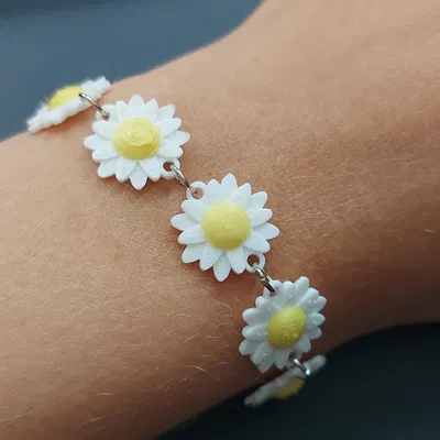 Trang sức hoa: Daisy – Bộ bông tai, vòng tay và dây chuyền