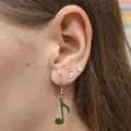 Trang sức âm nhạc: Bộ bông tai ký hiệu nốt nhạc - Thumbnail 4