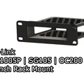 TP-Link SG1005P | SG105 | OC200 6-inch Rack Mount - Thumbnail 1