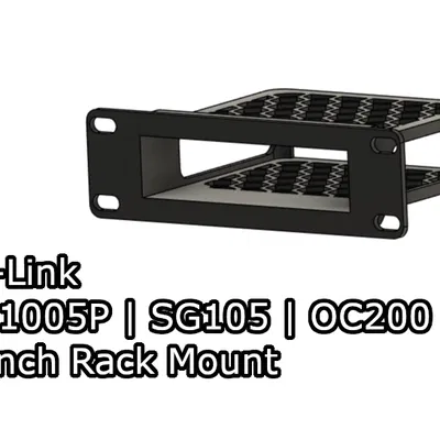 TP-Link SG1005P | SG105 | OC200 6-inch Rack Mount