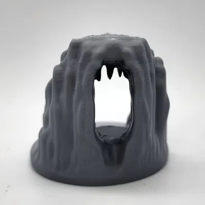 Mô hình mini Cửa hang ra/vào có bậc thang