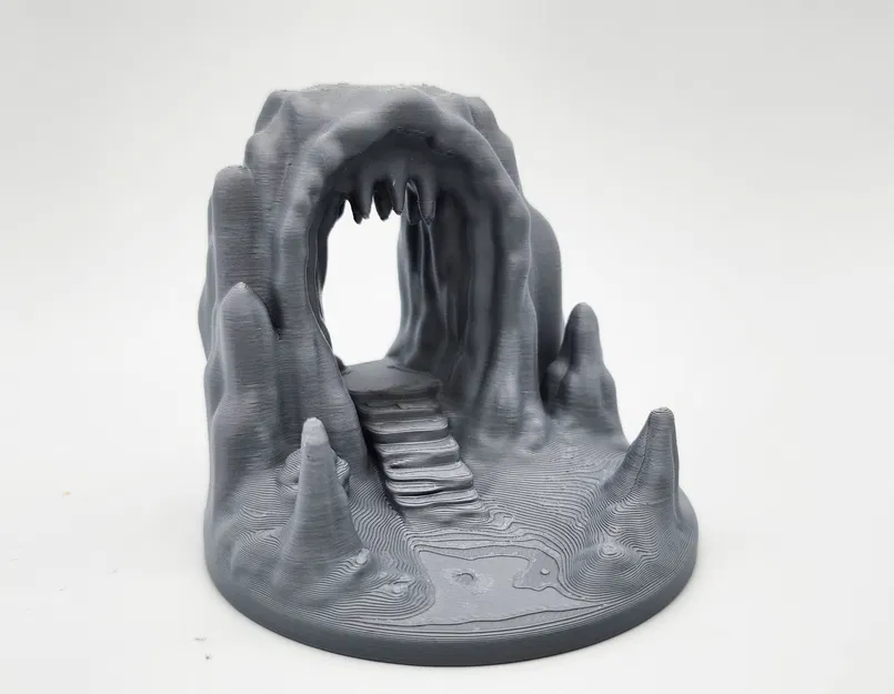 Mô hình mini Cửa hang ra/vào có bậc thang - Image 5