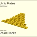 Long Technic Plates - Trình tạo STL - tương thích LEGO - Thumbnail 1