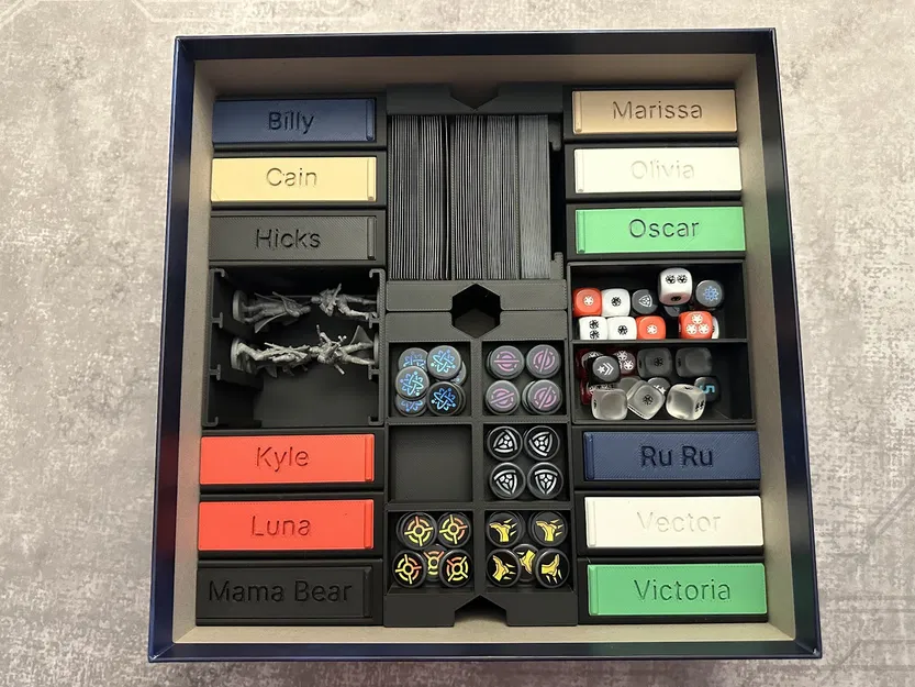 Insert 2 hộp cho Earth Under Siege + World Killer - Image 34