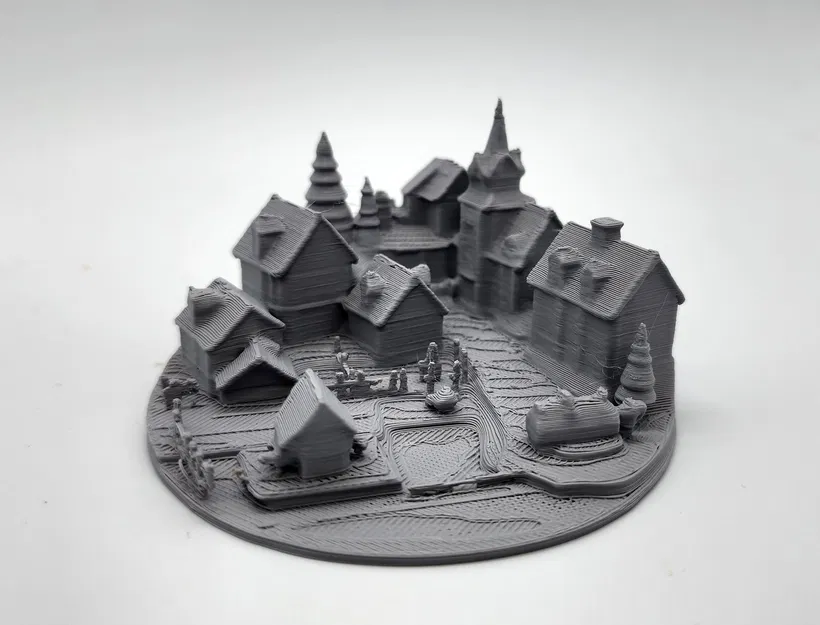 Làng Mô Hình (Miniature) - Không Cần Supports - Image 2