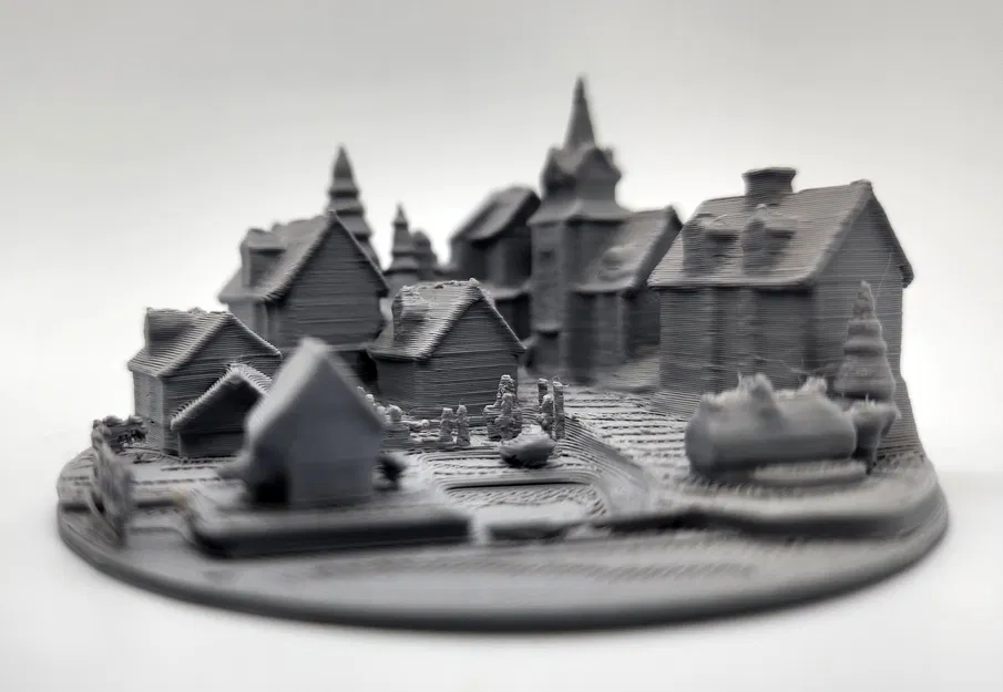 Làng Mô Hình (Miniature) - Không Cần Supports - Image 4