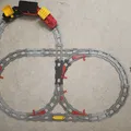 Ray tàu LEGO DUPLO – rails, turnouts và turntable - Thumbnail 3