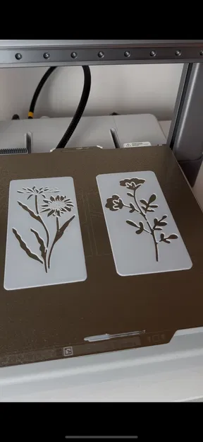 Stencil Hoa để Trét Filler Trang Trí Tường/Trần (Flower Stencils for wall filling) - Image 1