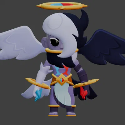 Dark Angel Edgar - Brawl Stars