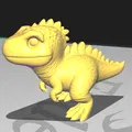 Rex dino cute – T-Rex hoạt hình dễ thương - Thumbnail 1