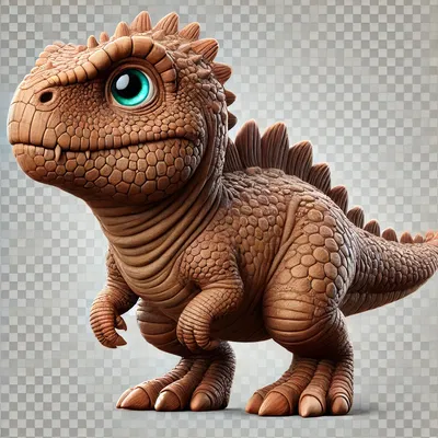 Rex dino cute – T-Rex hoạt hình dễ thương