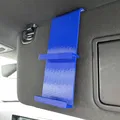 Kẹp giữ điện thoại gắn tấm che nắng ô tô (Phone Holder - Car Visor) - Thumbnail 2