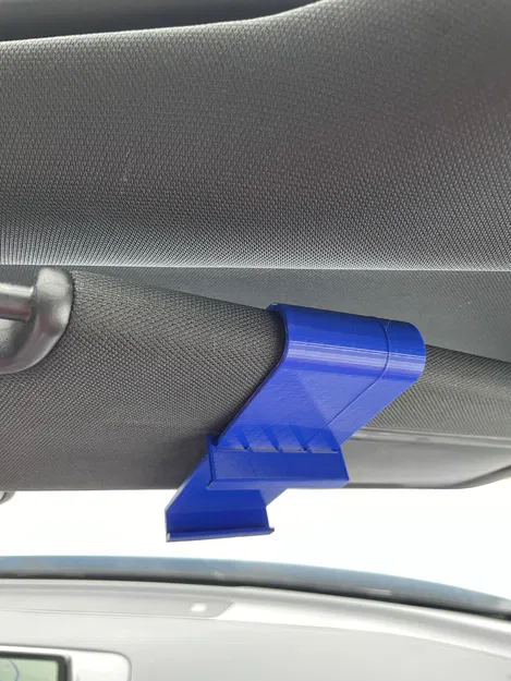 Kẹp giữ điện thoại gắn tấm che nắng ô tô (Phone Holder - Car Visor) - Image 3