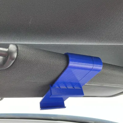 Kẹp giữ điện thoại gắn tấm che nắng ô tô (Phone Holder - Car Visor)