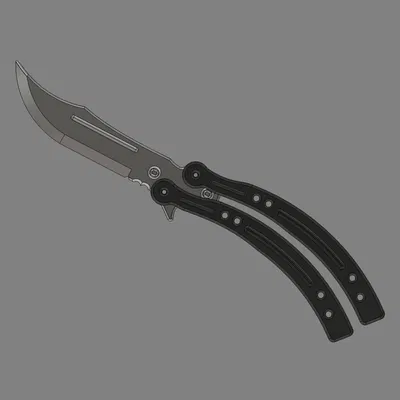 Dao bướm CSGO (bản phóng to trưng bày)