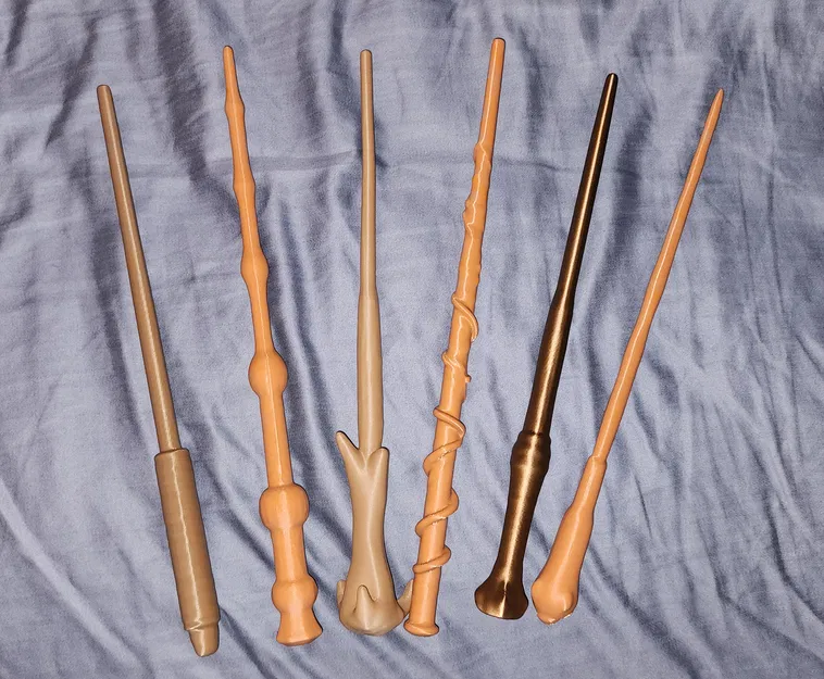 Bộ 6 Đũa Phép Harry Potter (Harry Potter 6 Wands) - Image 2