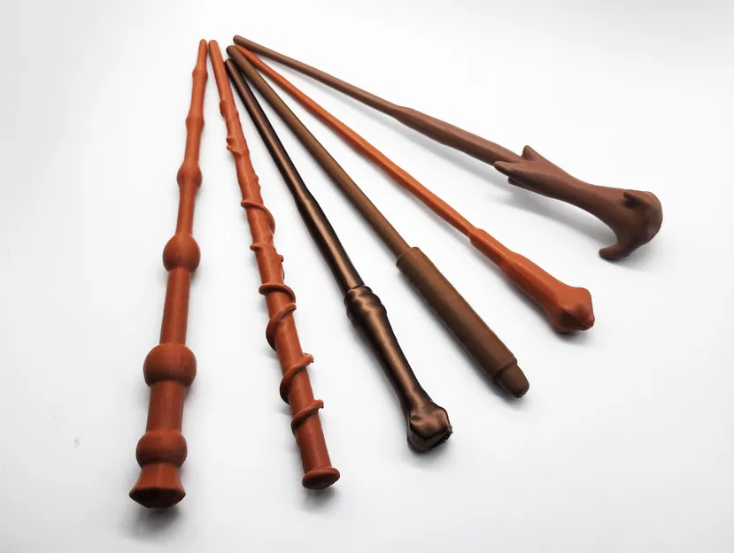 Bộ 6 Đũa Phép Harry Potter (Harry Potter 6 Wands) - Image 5