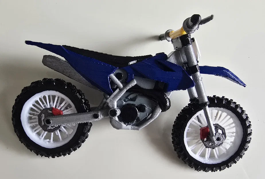 Motocross Avec Lève Moto (sơn tay) - Image 3