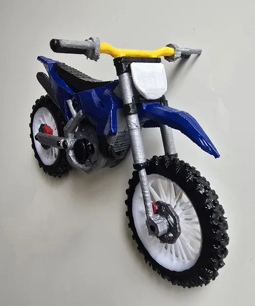 Motocross Avec Lève Moto (sơn tay) - Image 4