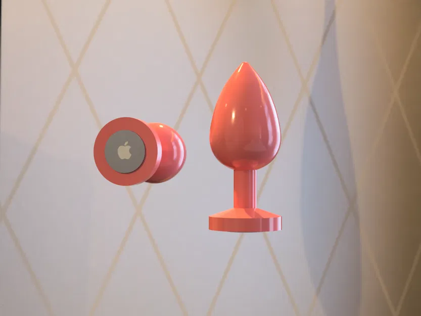 Ultimate Find My Valentine AirTag Plug! – Nút bịt tương thích AirTag - Image 1