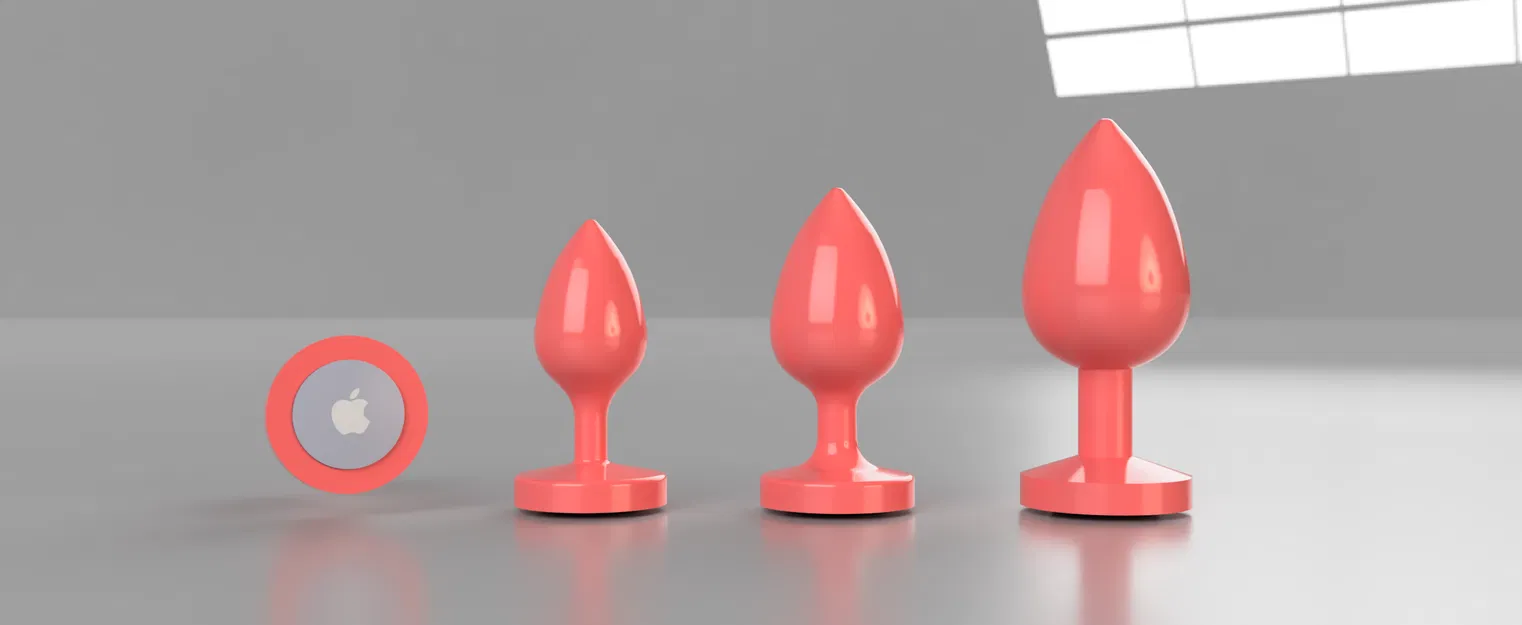 Ultimate Find My Valentine AirTag Plug! – Nút bịt tương thích AirTag - Image 2