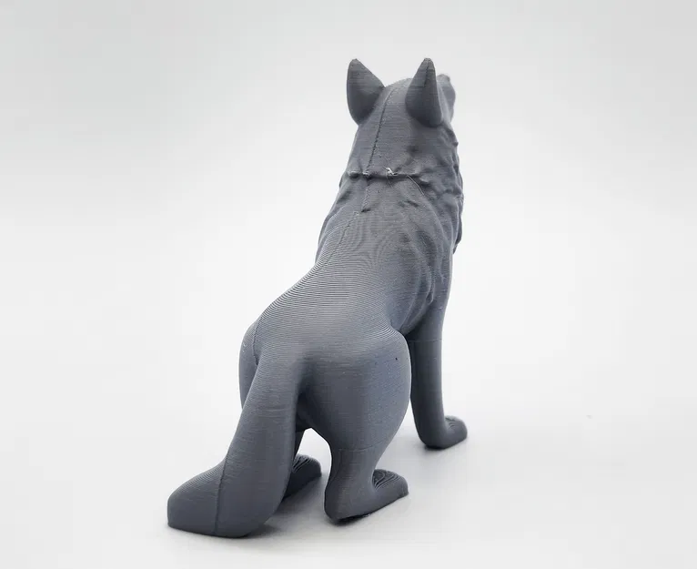 Sói Ngồi (Seated Wolf) - Image 3