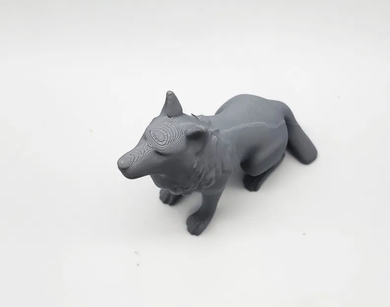 Sói Ngồi (Seated Wolf) - Image 5