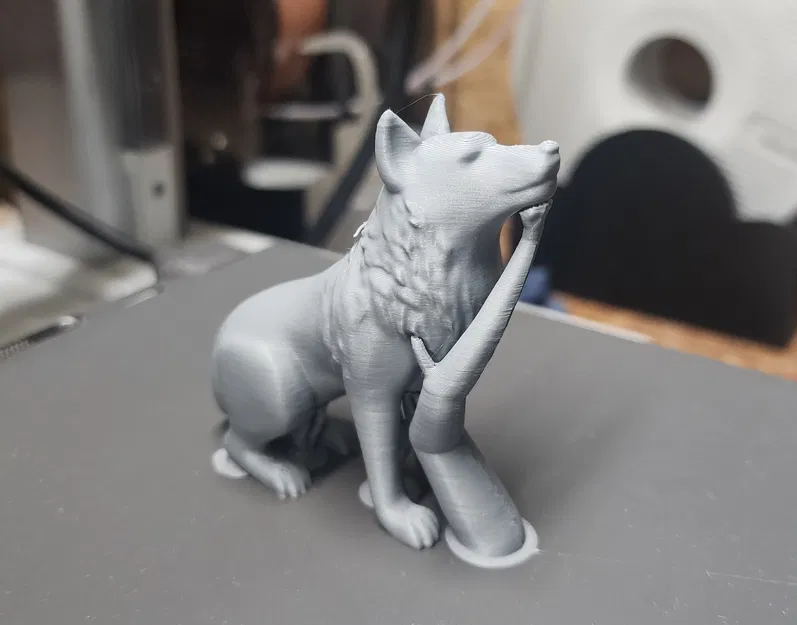 Sói Ngồi (Seated Wolf) - Image 7